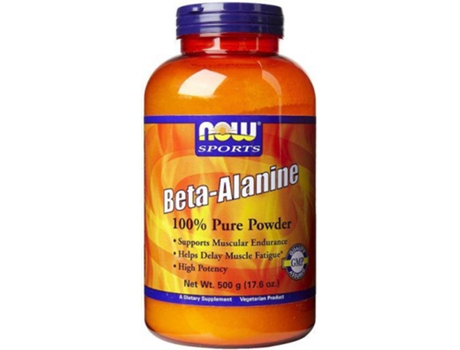 Now Foods Beta-Alanina Em Pó 500 Gr 500 Gr
