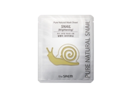 Máscara Rosto Iluminadora Snail THE SAEM