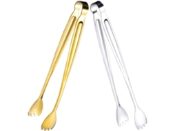 Pinças Para Churrasco Luxshiny De Aço Inoxidável, Conjunto De 2 Peças, Design Compacto E Confortável, Utensílios De