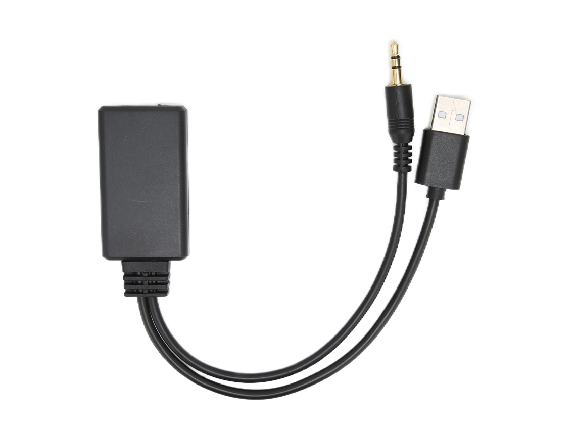 Aetheria receptor Bluetooth 5.0 para Carro Usb Hifi Áudio Sem Fio Conversor Adaptador Cabo