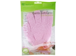 Conjunto de 2 Luvas Esfoliantes Cor: Rosa ESTIPHARM