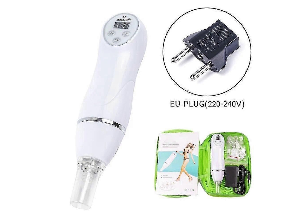 Aparelho de Microdermoabrasão Digital com Diamante e Aspiração para Limpeza Profunda Dos Poros e Remoção de Cravos e Marcas de Acne 26s TAISHENGDA