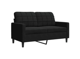 2-seater Sofa, 2-seater Sofas Vidaxl Preto Veludo (n/a)