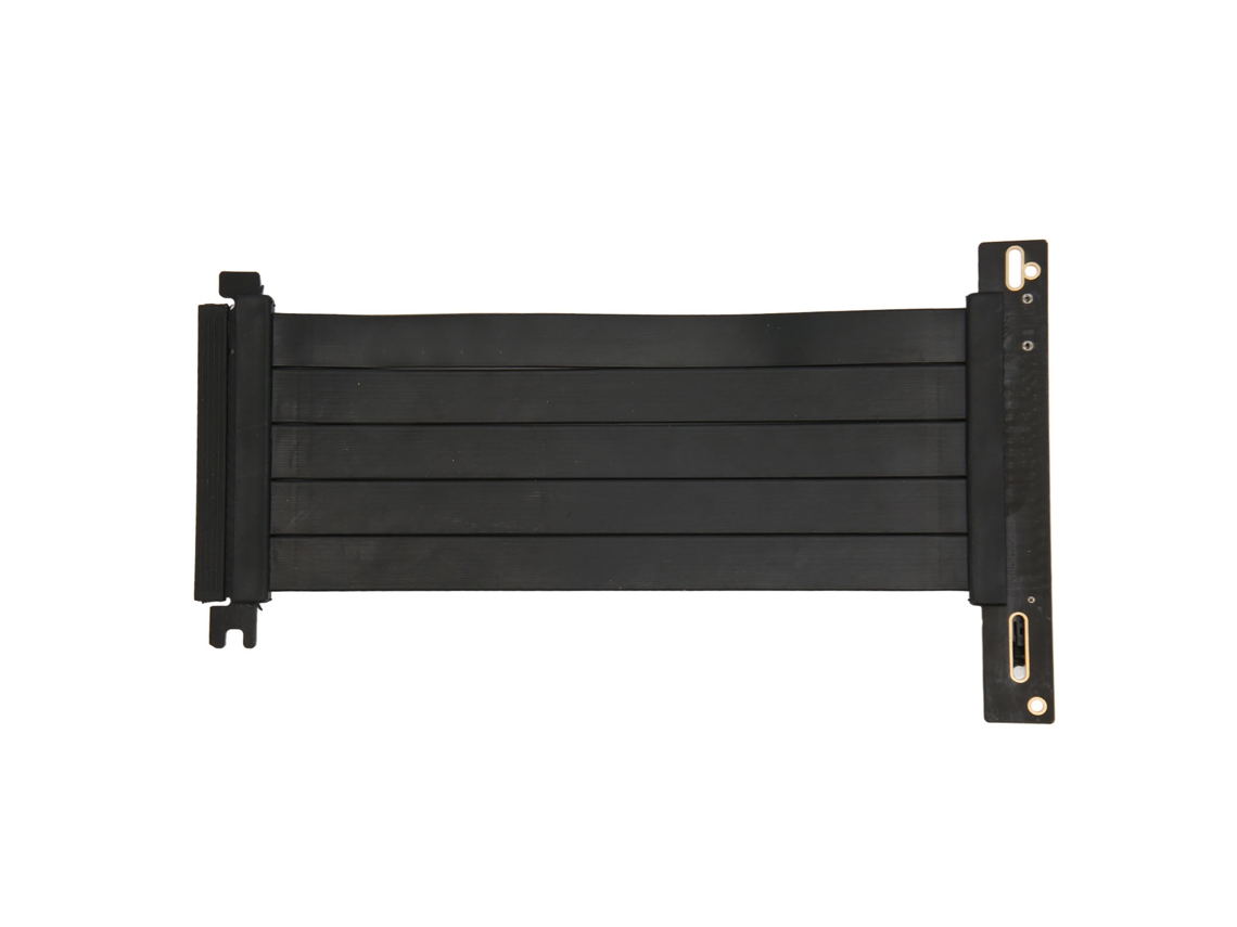 Cabo Extensor PCIe 4.0 X16 Riser 20cm Ângulo Reto 128Gbps para Placa de Vídeo | S/MARCA