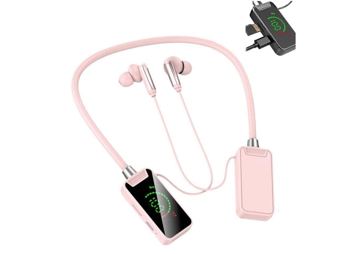 Fones De Ouvido Sem Fio Com Placa De Som E Tela Preto Ly Ebike