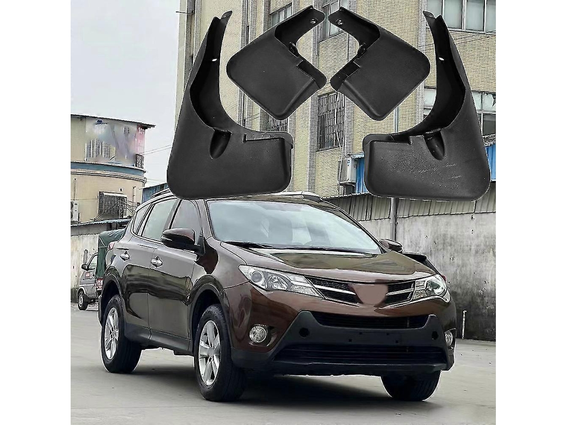 4x Barras De Lodo Carro Toyota Rav4 2013 2015 Guardas Frontais E Traseiras