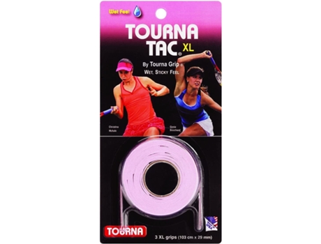 Conjunto de 3 Overgrips de Ténis TOURNA Tac