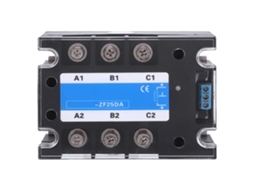 Relé de Estado Sólido Dc Ac Berm3 Zf25da Controle de Potência Ssr S/MARCA