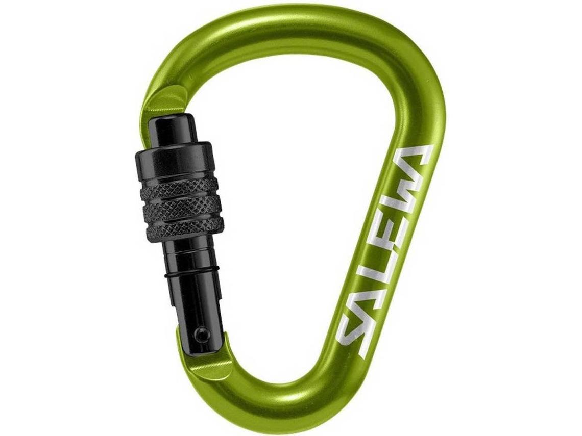 Mosquetão De Escalada SALEWA Hms Screw Gédio (Verde - 110 x 72 cm)