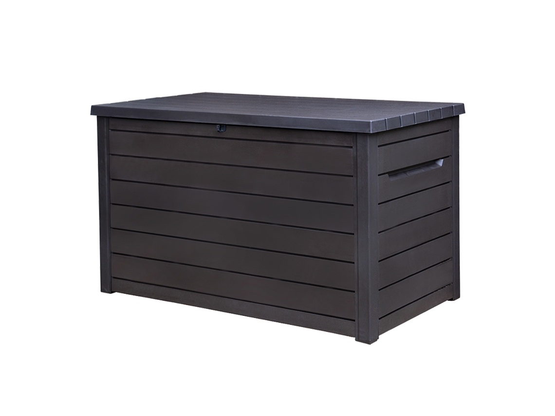Keter Arca De Exterior Ontario 230g (870 Litros) Para Arrumação De Jardim Ao Ar Livre Em Resina Resistente 147x83x86 Wxdxh