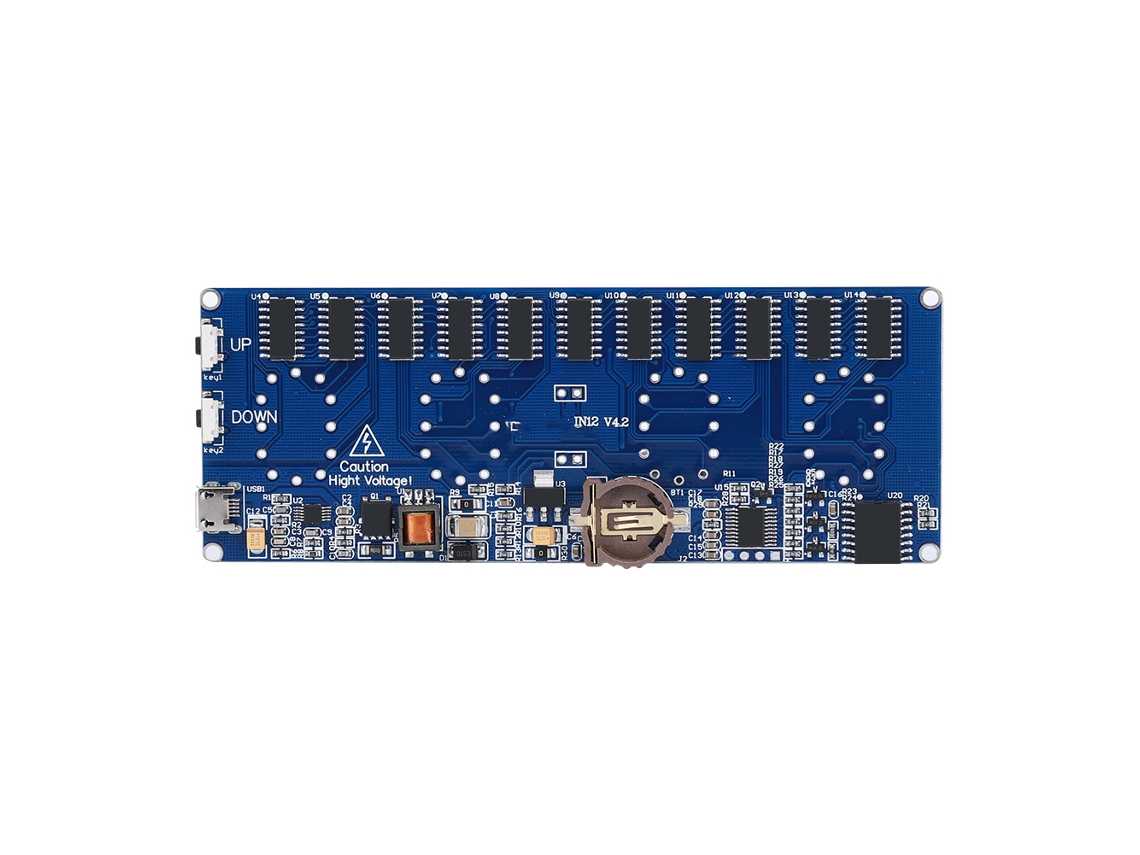 Relógio Digital De 12 Polegadas Laxiscreed Com Pcba - Kit Diy Para Montagem Fácil