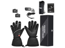 Luvas Aquecidas, Níveis De Aquecimento Ajustáveis, Bateria Recarregável, Confortável Para Atividades Ao Ar Livre,luvas Aquecidas S15,xl Oem