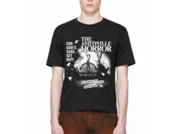 Rockinstone Amityville Horror Movie 1c Black Adult T-shirt Size:xl