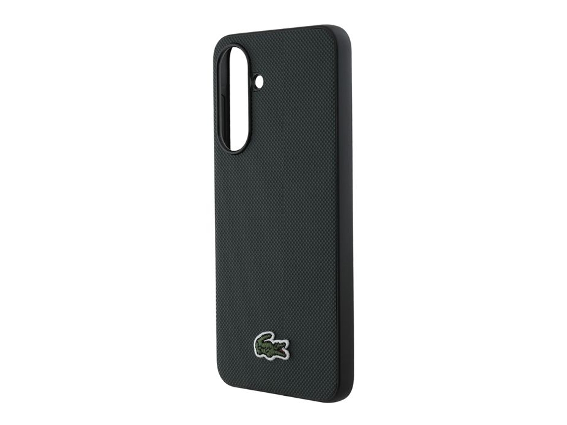 Capa Para Galaxy A36 5g Pequeno Piquê Lacoste Proteção Elegante Samsung Verde Escuro