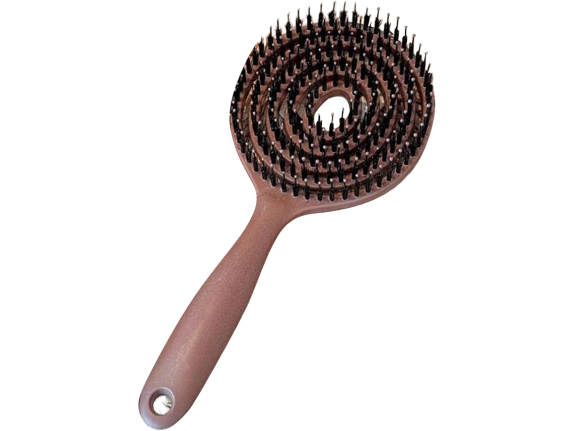 Escova De Cabelo Com Cerdas Macias, Acessório De Modelagem Capilar Redondo E Oco, Pente De Secagem Rápida, Pente Para