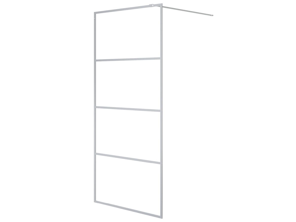 Shower Wall, Shower Walls Vidaxl Prateado Vidro (90 X 195 Cm)