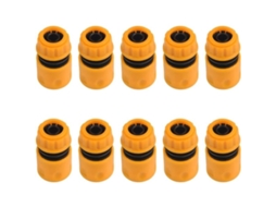 Conjunto De 10 Engates Rápidos Para Mangueira De 1/2''