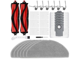 Peças De Reposição Para O Kit De Aspirador Robô Das Séries M5+ E L5+: Escova Principal, Filtro, Panos De Limpeza, Escova Lateral, Aspirador De Pó.
