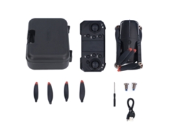 4k Drone With Triple Cameras Anti Shake 5g Transmission Live Video Rc Quadcopter Toy With 3d Flip Smart Hover Obstacle Avoidance Breathing Light