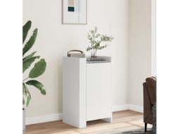 Vidaxl Aparador 45x35x75 Cm Derivados De Madeira Branco