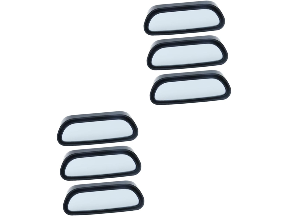 Conjunto De 2 Acessórios Ajustáveis Para Espelho Retrovisor Com Ventosa Para Otimizar A Visão Traseira Em Pontos Cegos.