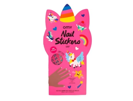 Autocolantes Para As Unhas Unicórnio Lily Omy