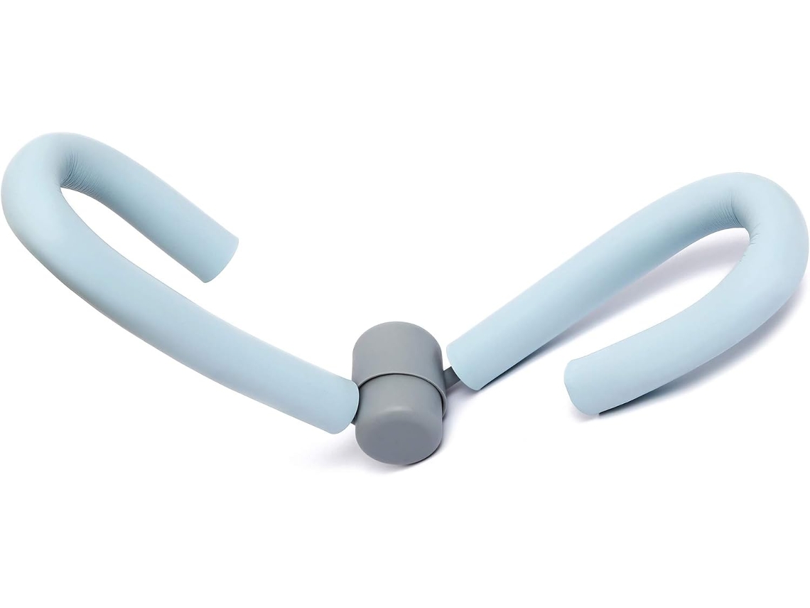 Aparelho para exercitar a coxa e o assoalho pélvico, fortalecendo as partes internas e externas dos músculos da perna. Ideal para exercícios em aquaforge.