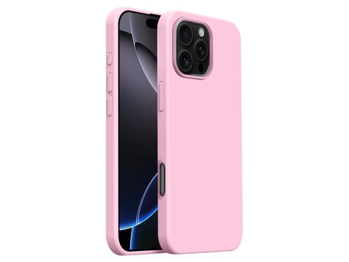 Capa De Silicone Líquido Ultra Fina Para Iphone 16 Pro Max - Cobertura Total - Magsafe