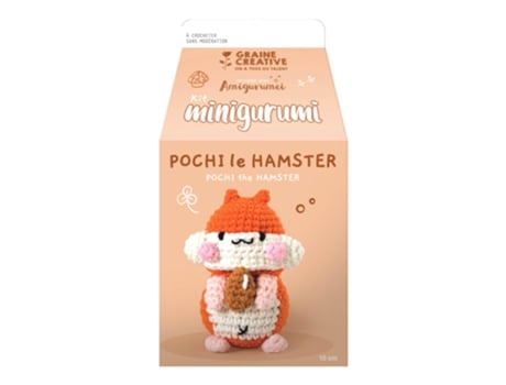 Kit Crochet Faz O Teu Próprio Hamster