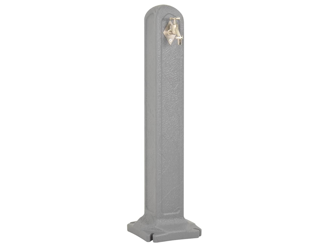 Coluna de Água para Jardim com Torneira Aspecto Pedra Cinzento MAISON EXCLUSIVE