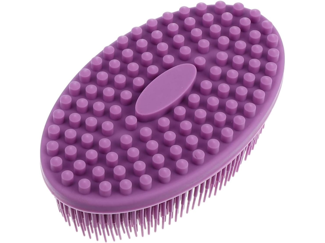 Lurelia Acessório De Duche Com Escova De Banho Para Bebé, Massagem Suave, Limpeza Profunda E Portátil, Uso Diário Suave