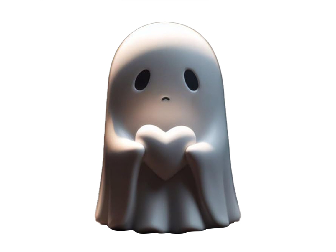 Figura De Fantasma Fofo Para Decoração De Fachada E Interior