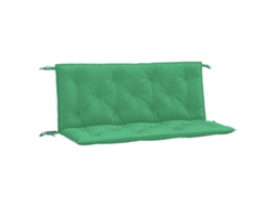 Garden Bench Cushion, Garden Bench Cushions Vidaxl Verde Tecido (120 X 50 X 7 Cm)