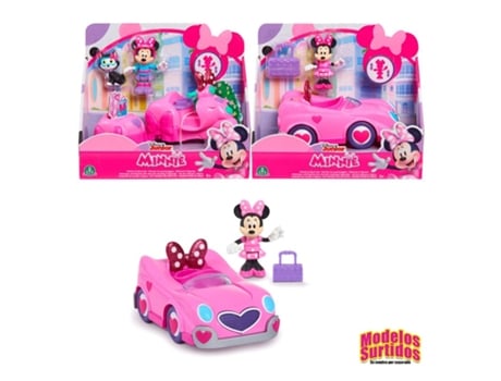 Disney Junior Minnie Mouse Veículo & Conjunto de Figuras Sortido Carro & Motocicleta