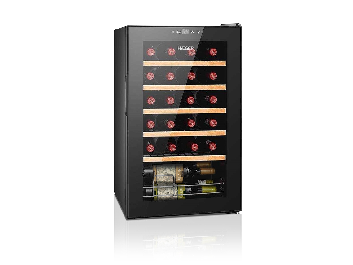 Cave de Vinhos HAEGER Chateaux 24 24 Garrafas Luz Interior