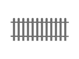 Picket Fence, Picket Fences Vidaxl Cinzeto Wpc (80 Cm)