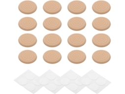 Patikil Protetores Antiderrapantes Para Móveis De 4cm 1, 6 Polegadas, 16-unidades, Copos De Borracha Redondos Para