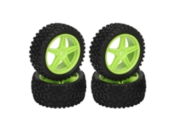 Pneus Rc Laxiscreed 1/10 Com Elevada Aderência E Durabilidade Para Corridas