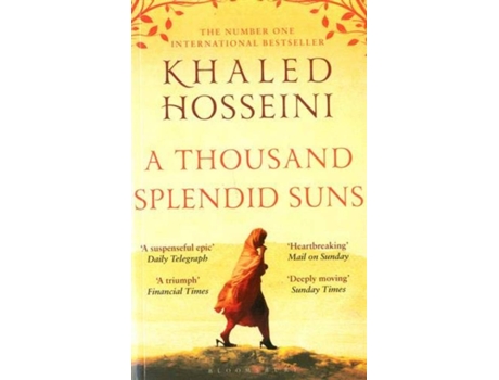 Livro A Thousand Splendid Suns de Khaled Hosseini (Inglês)