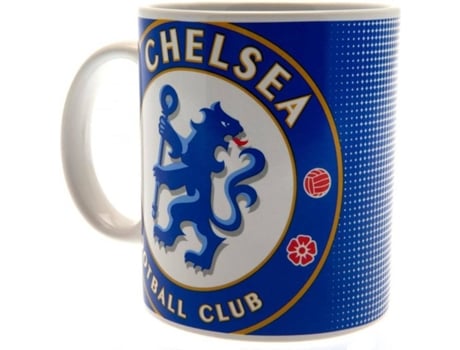 Caneca CHELSEA FC Chelsea FC Large Crest Mug (Blue/White) (One Size)