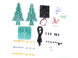 Kit De Circuito Elétrônico Diy De Árvore De Natal 3d