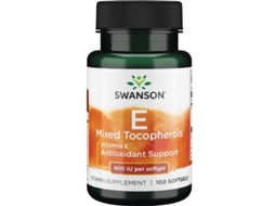 Vitamina e Tocoferóis Mistos 268 Mg 100 Cápsulas SWANSON