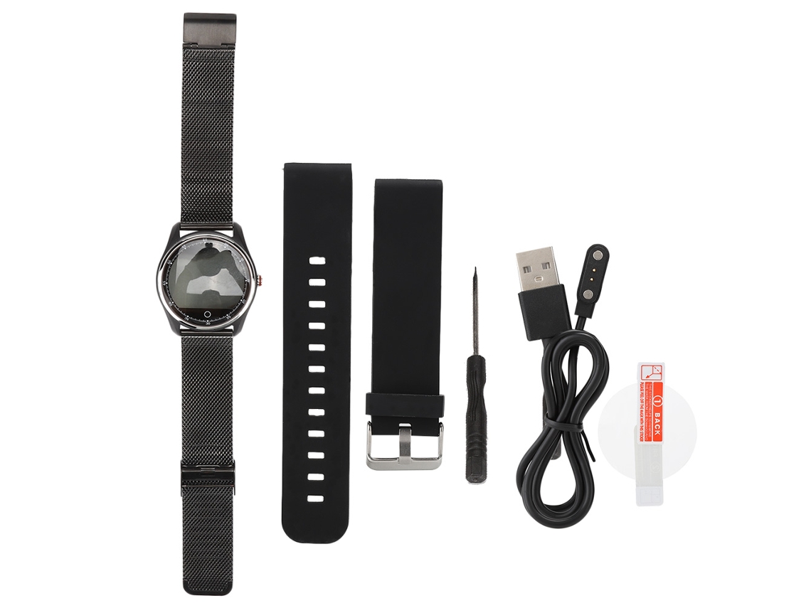 Pulseira Inteligente EOOCOO (monitoramento Cardíaco por Ecg, Monitoramento de Frequência Cardíaca por Ppg)
