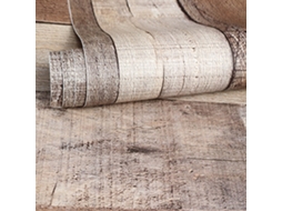 Papel de Parede Madeira Imitada Adesivo Removível Textura Rústica NEVEANCE