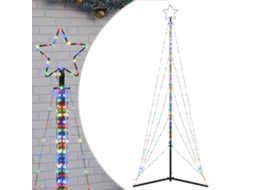 Led Christmas Tree, Led Christmas Trees Vidaxl Multicolor Aço (300 Cm)