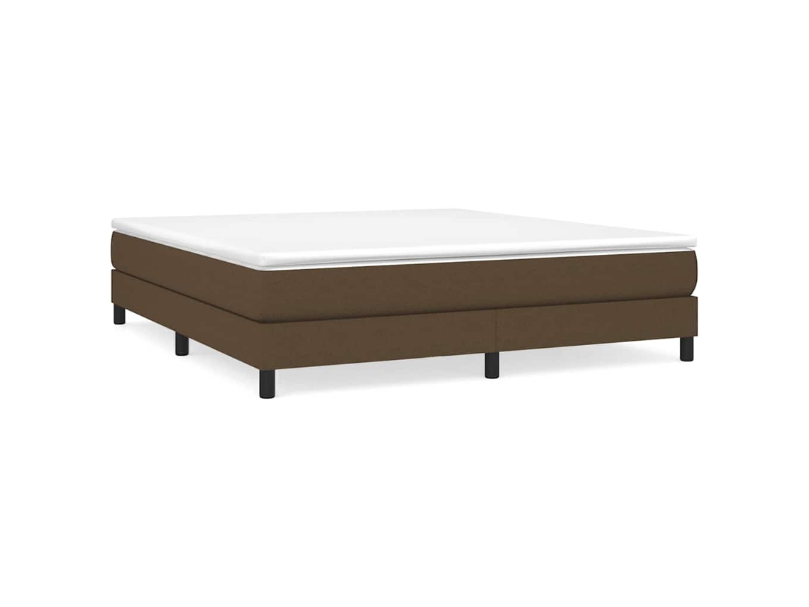 Box Spring Bed Frame, Box Spring Bed Frames Vidaxl Marrom Tecido (180 X 200 Cm)