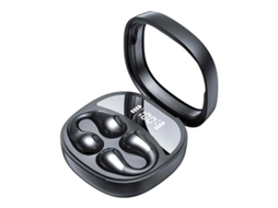 Fones De Ouvido Mdug Ear Clip, Fone De Ouvido Confortável Com Viva-voz E Visor Digital, Sem Fio Bluetooth 5.3, Preto