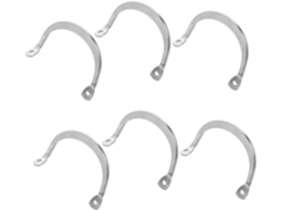 Jogo De 6 Alças Removíveis De Aço Inox Para Troca De Panelas E Suporte Para Fogão. Gokoco