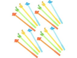 Conjunto De 16 Canetas Em Gel Com Desenhos Animados, Ideais Para