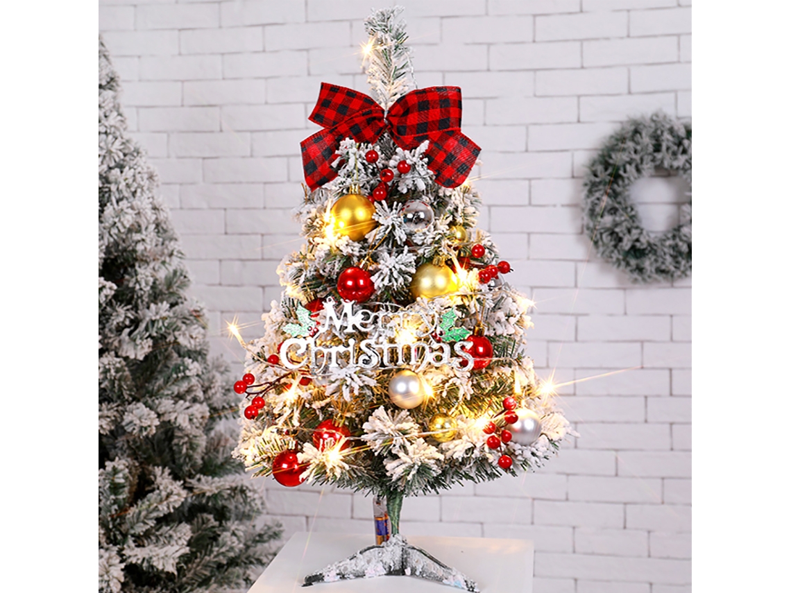 Árvore De Natal (flocada, Kit Diy) Eoocoo